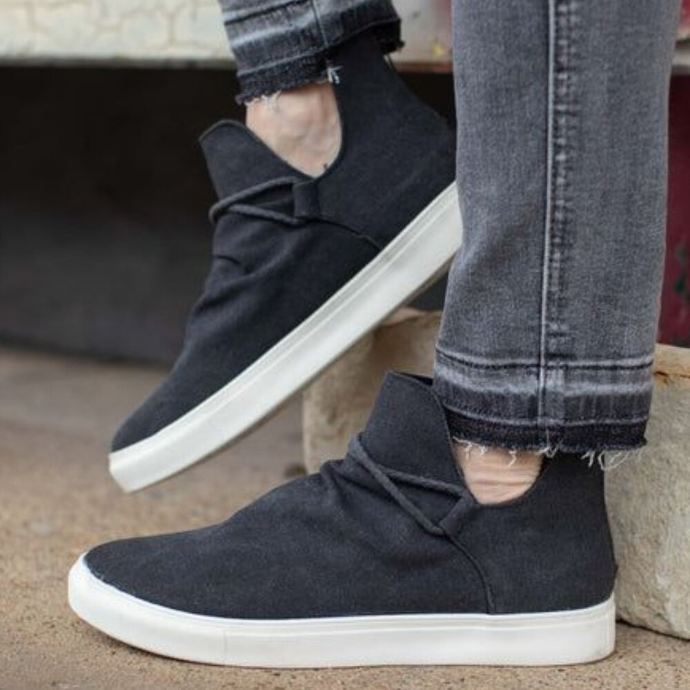 Very G Gypsy Jazz Legacy Slip-On Sneakers in Black